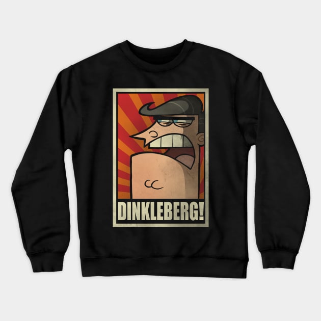 DINKLEBERG! Crewneck Sweatshirt by Barbadifuoco